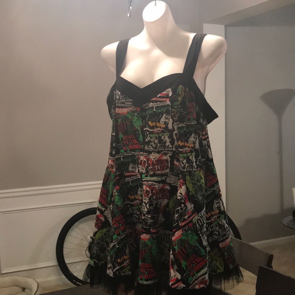 Hell bunny b-movie monster dress